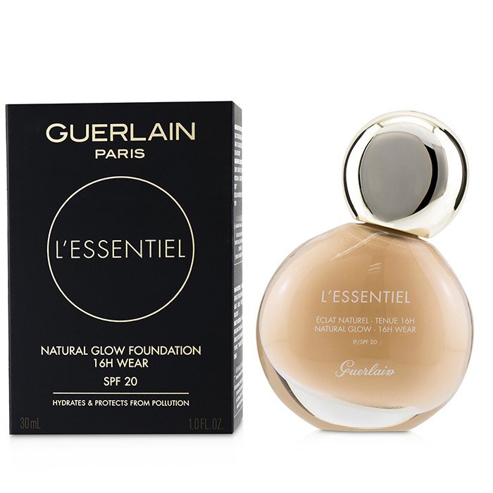 Guerlain L’Essentiel Natural Glow Foundation 16H Wear - #02N Light 30ml ...
