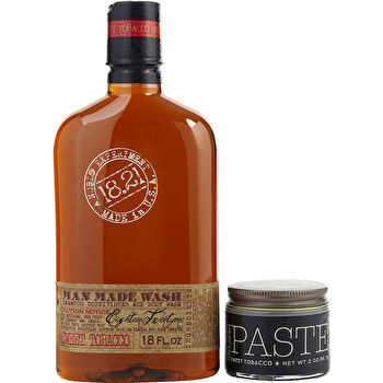 Image of 18.21 Man Made Man Made Wash & Paste Sweet Tobacco (wash 530ml Paste 6
